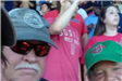 Bo and Larry at the Red Sox Game 1