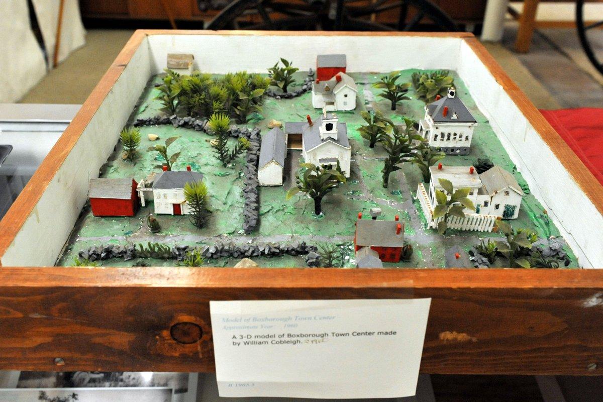 Cobleigh Diorama of Massachusetts Avenue and Middle Road