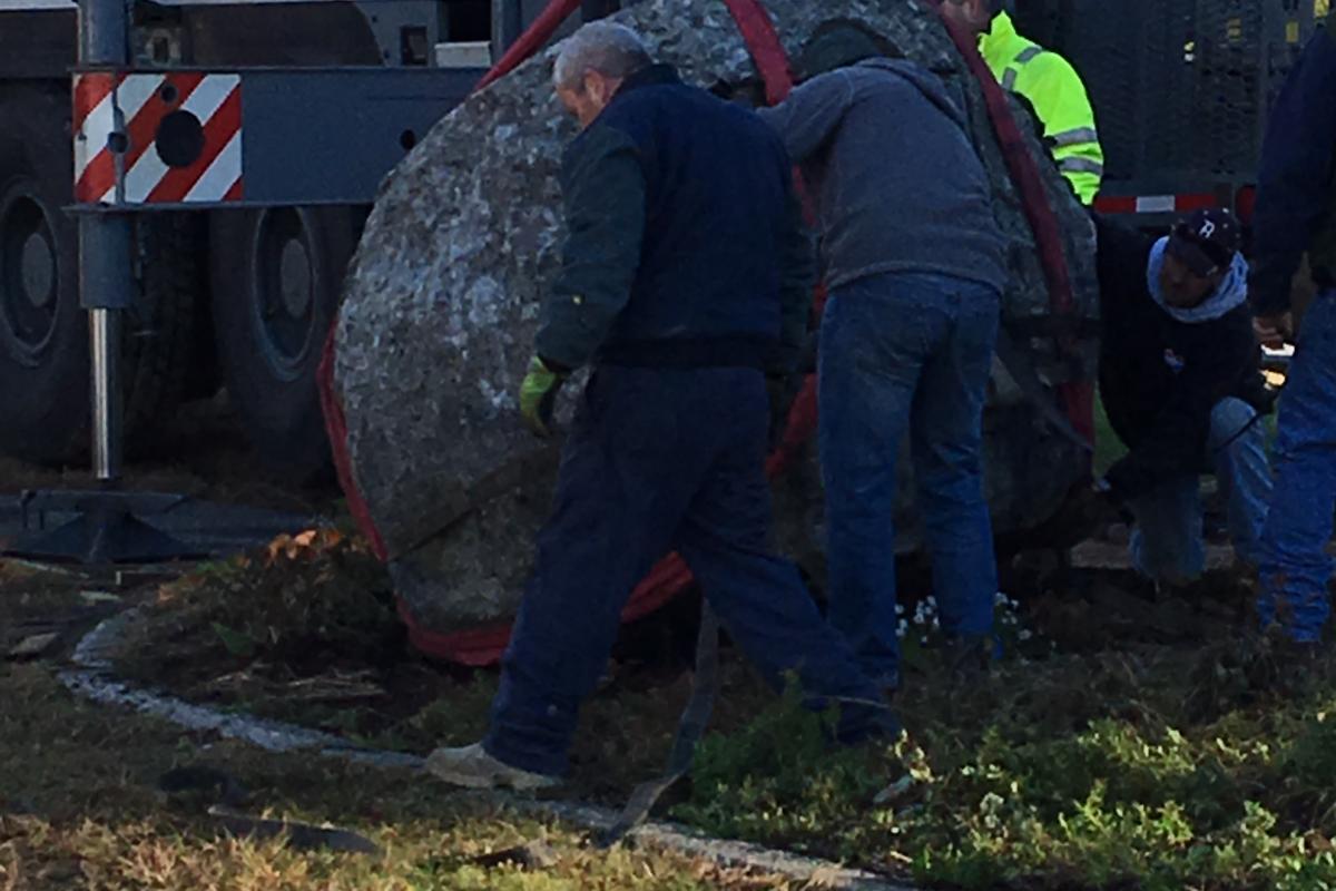 Two Works Moving the Monument